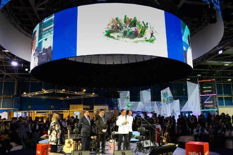 En la presentación de “La Tierra se agota” un acto organizado por el Celler de Can Roca en el marco de la COP25