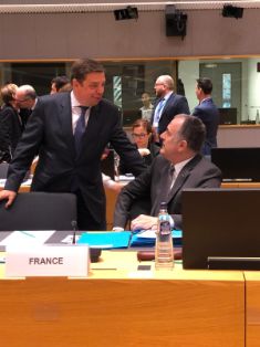 Hoy, en el Consejo de Ministros de la Unión Europea