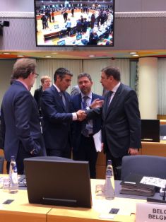 Hoy, en el Consejo de Ministros de la Unión Europea