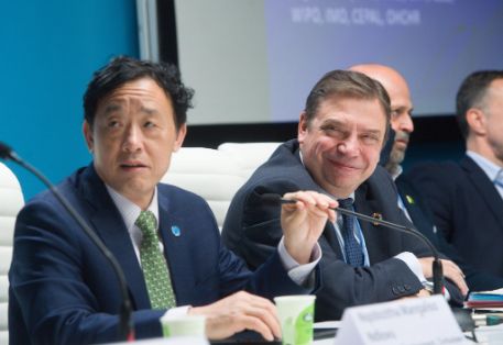 HOY, EN EL EVENTO PARALELO ORGANIZADO POR LA FAO SOBRE EL ODS2, EN LA COP25 