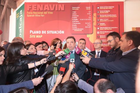 HOY, EN LA INAUGURACIÓN DE LA X EDICIÓN DE FENAVIN, EN CIUDAD REAL 