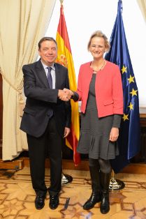 Hoy, en la sede del Ministerio