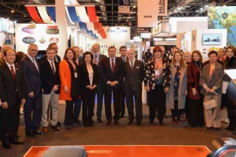 Hoy, en la inauguración del XXXIII Salón Gourmets