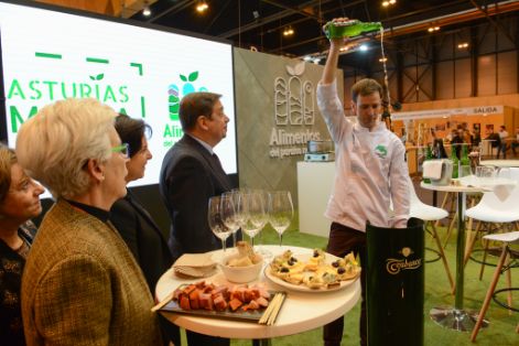 Hoy, en la inauguración del XXXIII Salón Gourmets