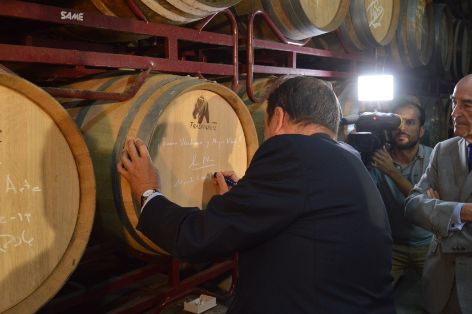 HOY, EN LA CELEBRACIÓN DEL DÍA DEL VITICULTOR, EN TOMELLOSO (CIUDAD REAL)