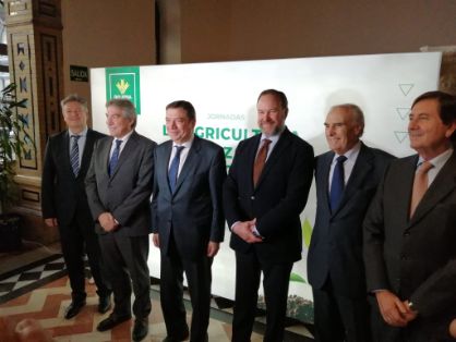 Hoy, en la clausura de la jornada “La agricultura andaluza en el nuevo contexto internacional. El acuerdo Unión Europea-Mercosur”, en Sevilla