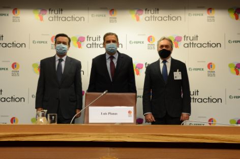 HOY, EN LA INAUGURACIÓN DE LA FERIA FRUIT ATTRACTION 