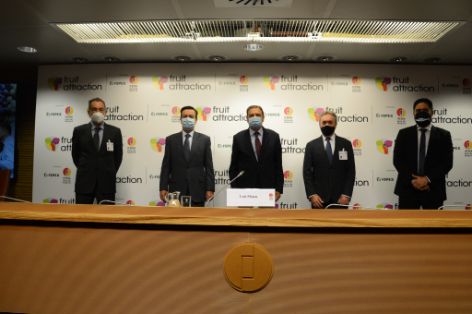 HOY, EN LA INAUGURACIÓN DE LA FERIA FRUIT ATTRACTION 