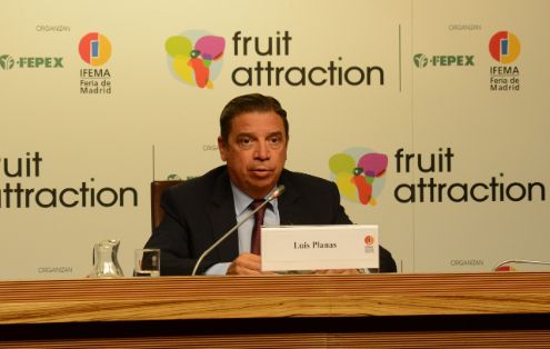 HOY, EN LA INAUGURACIÓN DE LA FERIA FRUIT ATTRACTION 