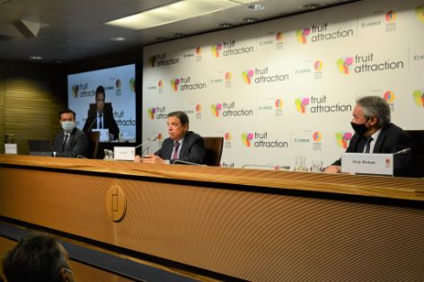 HOY, EN LA INAUGURACIÓN DE LA FERIA FRUIT ATTRACTION 