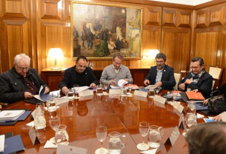 Hoy, en la sede del Ministerio