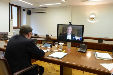 En sendas reuniones celebradas hoy, por videoconferencia 