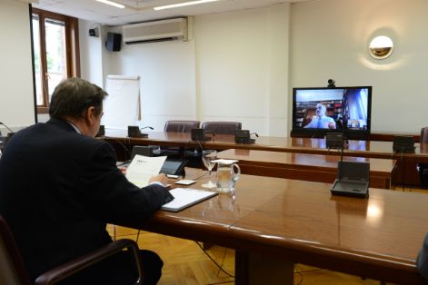 HOY, POR VIDEOCONFERENCIA CON LA FEDERACIÓN ESPAÑOLA DEL VINO (FEV)