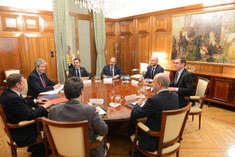 Hoy, en la sede del Ministerio