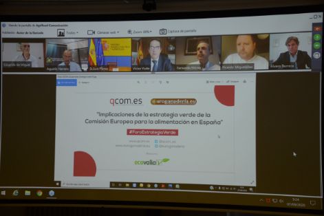 En el foro de alimentación en línea de Agrifood Comunicación 