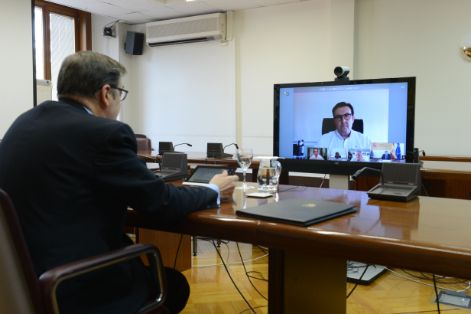 En una reunión mantenida esta tarde por videoconferencia 