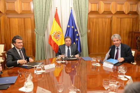 Hoy, en la sede del Ministerio