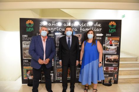 Hoy, en la presentación del Anuario 2020 de UPA 