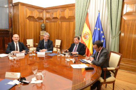 Hoy, en la sede del Ministerio de Agricultura, Pesca y Alimentación 