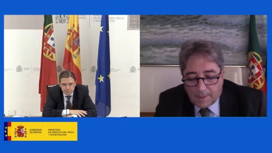 Planas se ha reunido hoy, por videoconferencia, con el ministro portugués del Mar, Ricardo Serrão Santos  
