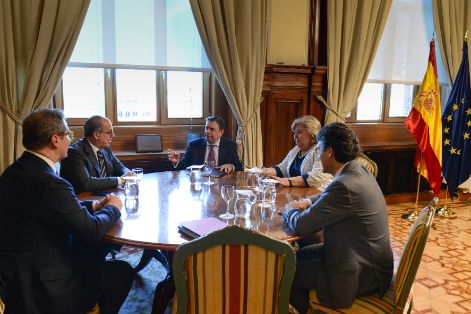 Hoy, en la sede del Ministerio