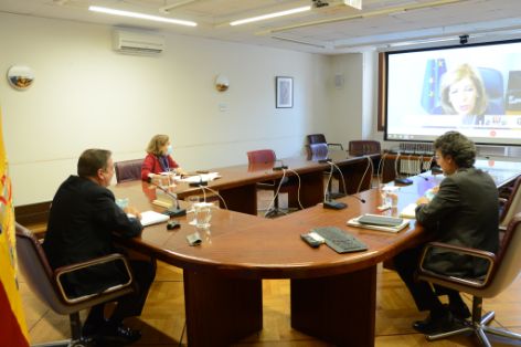 En una videoconferencia con la comisaria de Salud y Seguridad Alimentaria