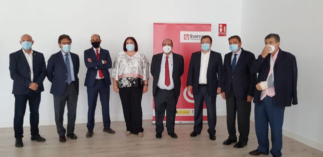 Hoy, en la firma del convenio para la modernización de regadíos en Extremadura