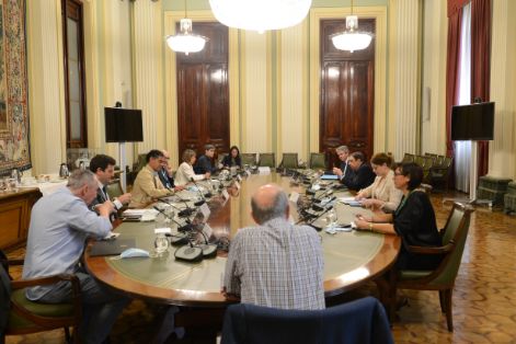 Hoy, en la sede del Ministerio