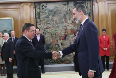 HOY, JUNTO AL RESTO DE MINISTROS DEL NUEVO GOBIERNO 