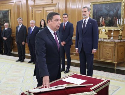 HOY, JUNTO AL RESTO DE MINISTROS DEL NUEVO GOBIERNO 