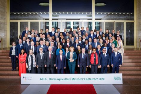 HOY, EN BERLÍN, DURANTE LA 12ª CONFERENCIA DE MINISTROS DE AGRICULTURA EN EL MARCO DEL GLOBAL FORUM FOR FOOD AND AGRICULTURE (GFFA)