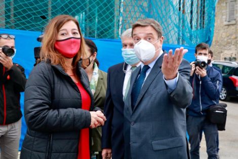 En la presentación de la reserva marina balear de Dragonera (Mallorca)