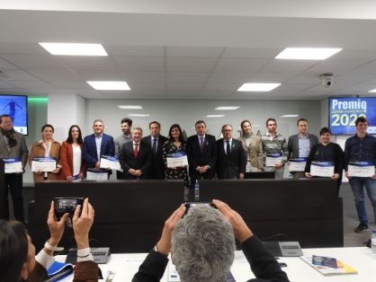 Hoy, en la entrega del VI Premio Nacional Jóvenes Agricultores 
