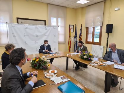 Hoy, en la reunión con la consejera de Agricultura, Pesca y Alimentación de las Islas Baleares  