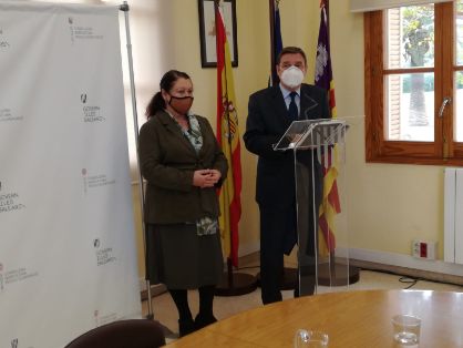 Hoy, en la reunión con la consejera de Agricultura, Pesca y Alimentación de las Islas Baleares  