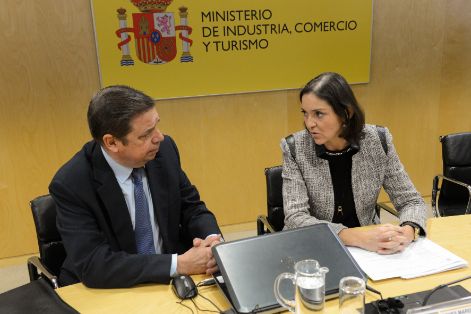 Hoy, en una reunión en Madrid con organizaciones del ámbito agroalimentario