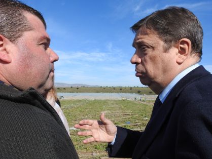 HOY, EN SU VISITA A NÍJAR (ALMERÍA)