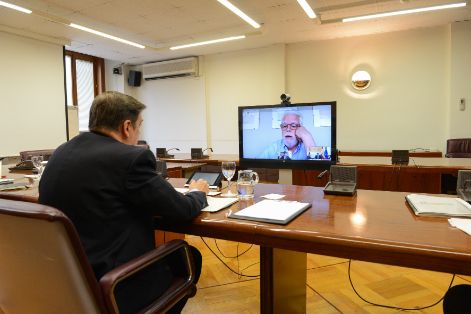 EN UNA REUNIÓN CELEBRADA HOY POR VIDEOCONFERENCIA 
