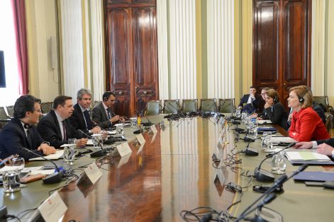 HOY, EN UN ENCUENTRO PRESIDIDO POR LOS MINISTROS DE AGRICULTURA Y ALIMENTACIÓN DE AMBOS PAÍSES