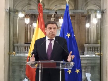 Hoy, durante la reunión constitutiva de la Mesa de Diálogo Agrario  