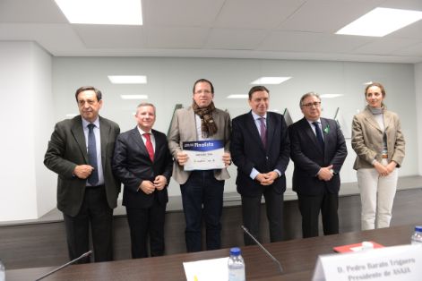 Hoy, en la entrega del VI Premio Nacional Jóvenes Agricultores 