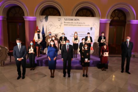 HOY, EN LA ENTREGA DE LA XI EDICIÓN DE LOS PREMIOS DE EXCELENCIA A LA INNOVACIÓN PARA MUJERES RURALES 