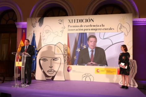 HOY, EN LA ENTREGA DE LA XI EDICIÓN DE LOS PREMIOS DE EXCELENCIA A LA INNOVACIÓN PARA MUJERES RURALES 