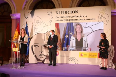HOY, EN LA ENTREGA DE LA XI EDICIÓN DE LOS PREMIOS DE EXCELENCIA A LA INNOVACIÓN PARA MUJERES RURALES 