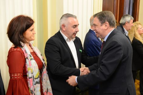 Hoy, en una reunión con el sector productor de frutas y hortalizas