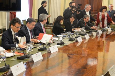 Hoy, en una reunión con el sector productor de frutas y hortalizas