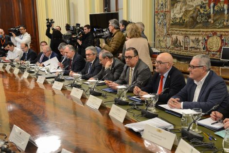 Hoy, en una reunión con el sector productor de frutas y hortalizas