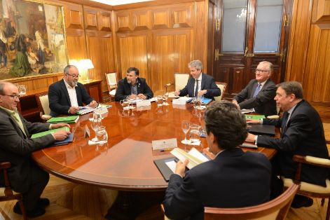 Hoy, en la sede del Ministerio