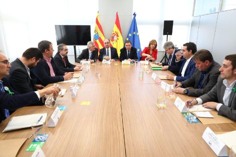 Luis Planas ha visitado hoy la Feria Internacional de Maquinaria Agrícola, FIMA 2020, en Zaragoza 