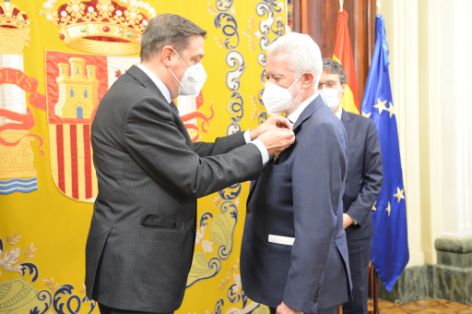 Hoy, en la sede del Ministerio 